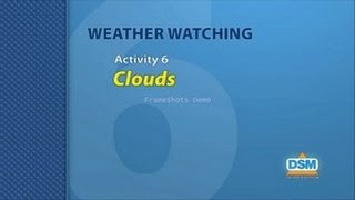 Weather Watching - Activity 6: Clouds