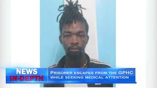 Prisoner escapes from the GPHC while seeking medical attention