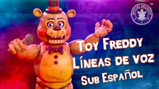 Líneas de voz de Toy Freddy en FNaF AR