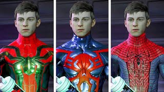 Peter Opens His Mask With All Suits - PS5 Pro 4K Ray Tracing