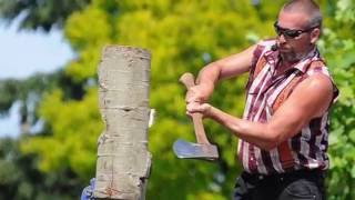 Abbotsford Agrifair 2016- Lumberjack Show Highlights