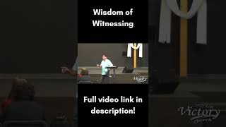 Wisdom of Witnessing  #nlvc #witness #liveinvictory #souls Bear Fruit PSA 9/1/24