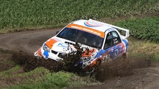 Rally Van Wervik 2019 | Crash - Slippery Corner - Close Calls