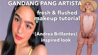 ANDREA BRILLIANTES INSPIRED EVERYDAY SUNBURN-FLUSHED MAKE UP TUTORIAL