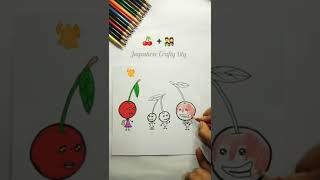 Satisfying Creative Art #shorts #creative ideas #cherry🍒 family👪 @Jayashree Crafty Diy