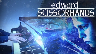 "Ice Dance" - Tim Burton's Edward Scissorhands [HD Piano Cover, Movie Soundtrack, OST]