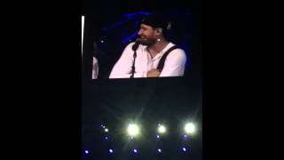 Chase Rice Sings Ride to a Lucky Fan 4/25/15