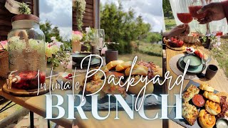 BACKYARD BRUNCH | SUMMER BRUNCH RECIPES | MEAL PREP IDEAS | BRUNCH IDEAS