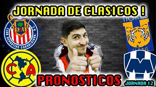 ✅🔥 PRONOSTICOS JORNADA 12 CLAUSURA 2023 LIGA MX - Quiniela CHIVAS VS AMERICA CLASICO 2023❌⚽️