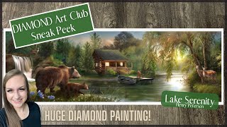 Diamond Art Club Sneak Peek! “Lake Serenity” by Henry Petersen