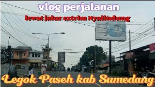 vlog perjalanan lewat jalur penuh kelok Nyalindung Sumedang #vlogperjalanan @Slamet Harnadi Channel