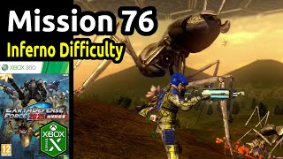 Earth Defense Force 2025 - Mission 76 - Inferno Difficulty - Solo Ranger - (Xbox 360/Xbox Series X)