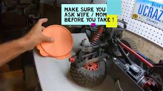 #86 ARRMA MOJAVE , MAKING  FREE  SHOCK SHIELDS THAT DON'T LAST