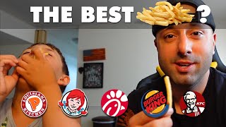 Best Fast Food French Fries (Wendy's, KFC, McDonald, BK, ...)