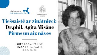 LJZA Tiešsaistē ar zinātnieku #22 - Agita Misāne