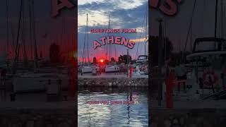 Athens live postcard 🌅😍