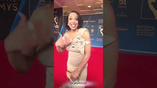 Days of our Lives Elia Cantu at the 2024 Daytime Emmys