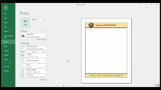 How to make Letterhead in Excel एक्सेल में लेटरहेड कैसे बनाये.