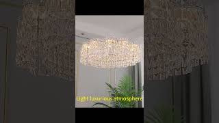 Light Luxury Crystal Chandelier #chandelier #home #interiordesign #lighting