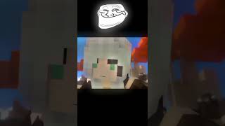 Minecraft Noob Fight Edit 🤯 || @SquaredMediaYT || #shorts #trollface #minecraft