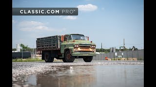 CLASSIC.COM Pro - 1958 Chevrolet COE Stake Bed - Walk around + Engine running