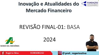 Concurso do Basa - Revisão 01- correção de questões