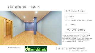 Bajo Comercial en calle Principe Felipe - JUMILLA