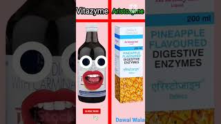 #Aristozyme Vitazyme Comparison #Dawai Wala #viral short #comparison #ankitgupta #Cartoon video