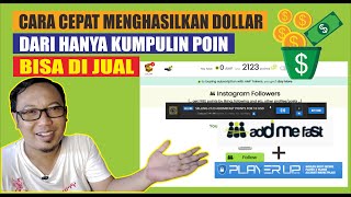 CARA MENDAPATKAN DOLLAR GRATIS DARI AddMeFast