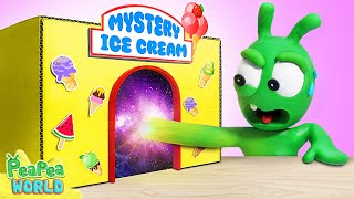 Let's Explore Secret Ice Cream Room With Pea Pea 🍧 Cartoon For Kids 💖 Pea Pea World