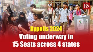 Bypolls 2024: Voting underway in 15 Seats across 4 states | Bypoll election | UP Bypoll | Elections