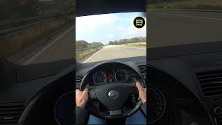 VW Golf MK5 AUTOBAHN (250 KM/H) | #volkswagen #shorts