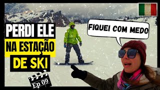 DIA DE MUITA NEVE ESQUIANDO NA ITÁLIA - Ep09