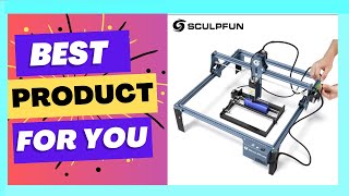 SCULPFUN S9 with Laser Rotary Roller 90W Effect Laser Engraving Machine Ultra-thin