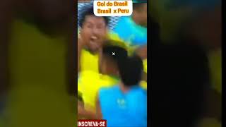 gol da vitória do Brasil em cima do Peru.