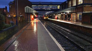 (4k) HNRail class 20314 + drs class 20303 thrash though Barnsley on 3S15 Grimsby town to Bridlington