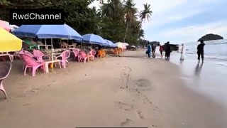 Cantiknya Pantai Pasir Putih dan Sunset