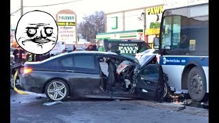 Retarded CAR CRASH COMPILATION - Crazy Traffic Accident - Best Dash Cam Crash Collision Part.70