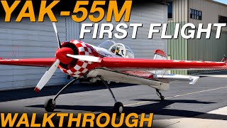 THE BEST First Flight EVER in the NEW Yakovlev Yak-55M!