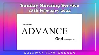 Sunday Morning Worship - 18th February 2024