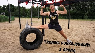 Trening funkcjonalny z oponą