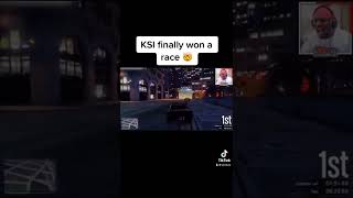 KSI finally won a race in GTA