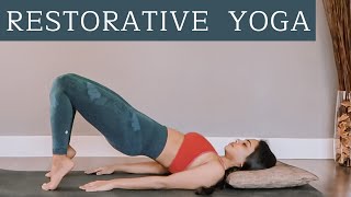 20 min RESTORATIVE YOGA  | Conscious Healing | All Levels