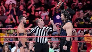 Roman Reigns vs Finn Balor RAW 8/20/2018 Highlights