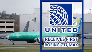 United Receives First Boeing 737 MAX