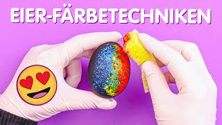 8 coole Techniken, Ostereier zu bemalen | Die schönste Osterdeko gibt's bei uns