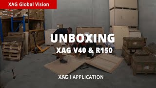 Application | XAG V40 Agricultural Drone & R150 Unmanned Ground Vehicle Unboxing