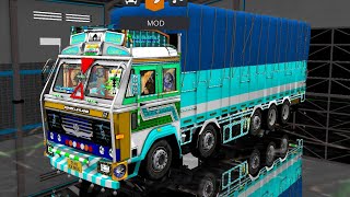 Ashok Leyland 3718 truck mod livery for bussid bus simulator Indonesia indian mods Kerala mods