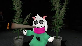 Ralsei smokes weed then dies GMOD EDITION