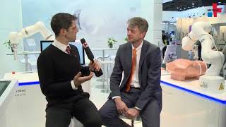 Medical Robotics Interview with Kuka at Medica Presidente de Peru Dr Ehisten Godoy Pacheco